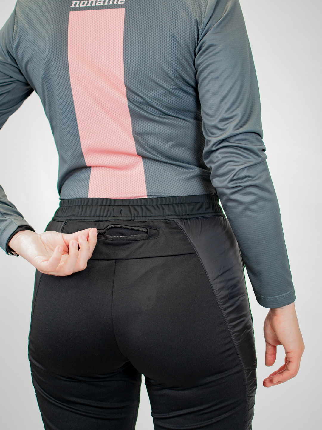 Женские утепленные лыжные брюки Noname Hybrid 24 WOS black - 6