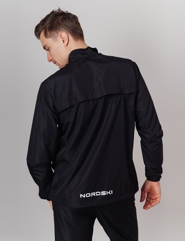 Nordski Motion костюм для бега мужской Black-Blue