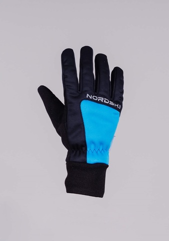 Nordski Jr Arctic детские лыжные перчатки black-blue