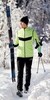 Мужской утепленный лыжный костюм Nordski Base lime-black - 1