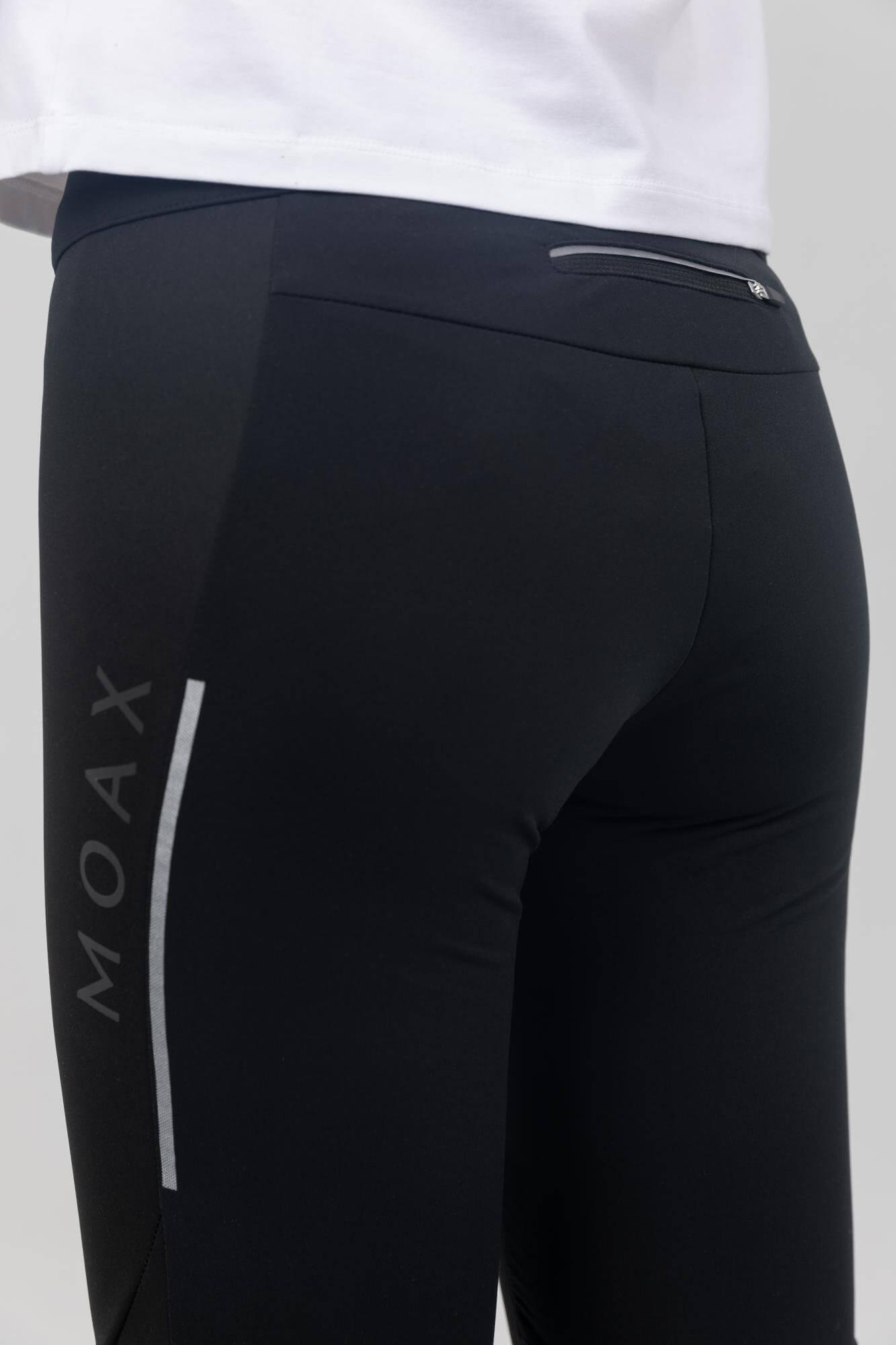 Женские спортивные брюки Moax Delda Light Softshell черные - 6