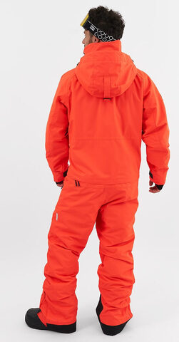 Мужской комбинезон для сноуборда и горных лыж Cool Zone Pablo оранжевый