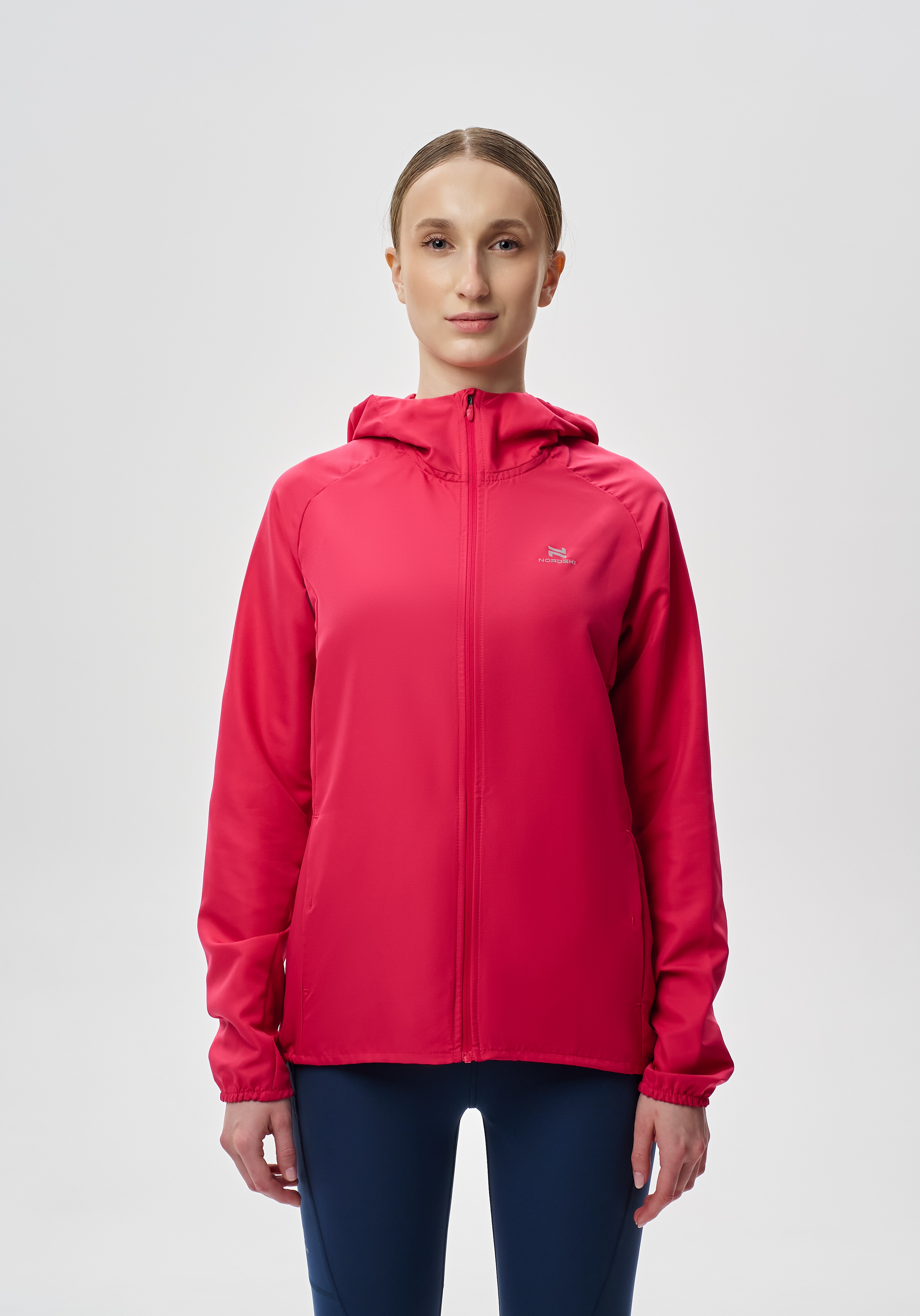 Женский костюм для бега Nordski Runway Run raspberry-black - 2