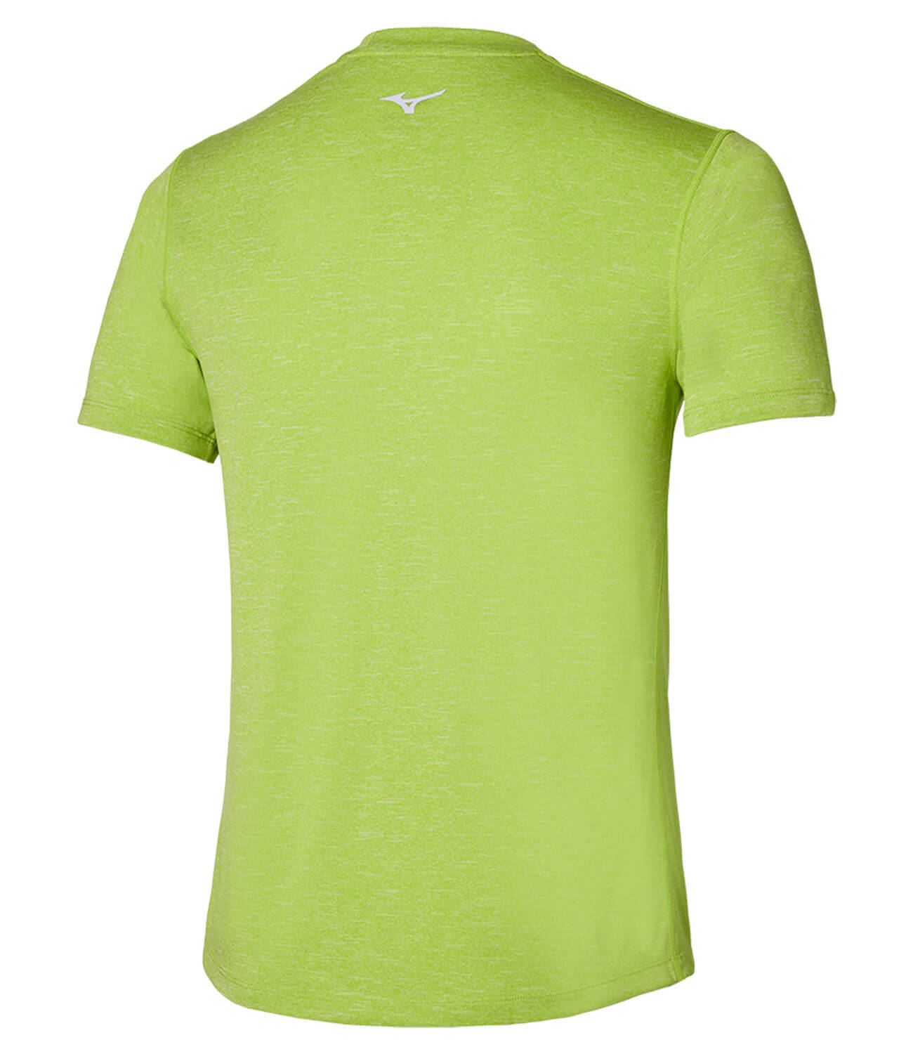 Mizuno Core Graphic Tee беговая футболка мужская зеленая (Распродажа) - 2