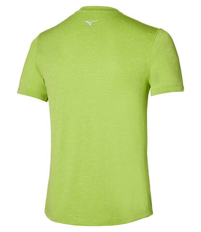 Mizuno Core Graphic Tee беговая футболка мужская зеленая (Распродажа)