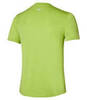 Mizuno Core Graphic Tee беговая футболка мужская зеленая (Распродажа) - 2