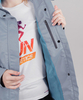 Женская ветрозащитная куртка Nordski Storm smoky blue - 14