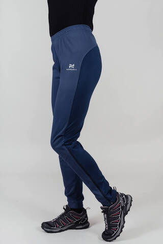 Nordski Pro тренировочные лыжные брюки женские blue