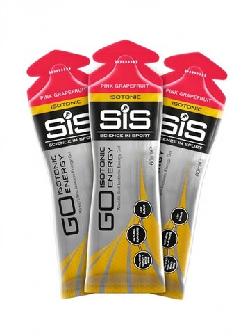 Набор углеводных гелей SIS Go Isotonic Gel розовый грейпфрут