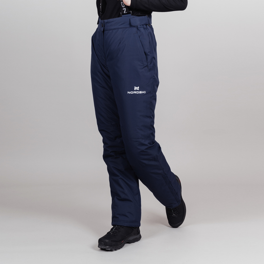 Теплый лыжный костюм женский Nordski Mount dark-blue - 11