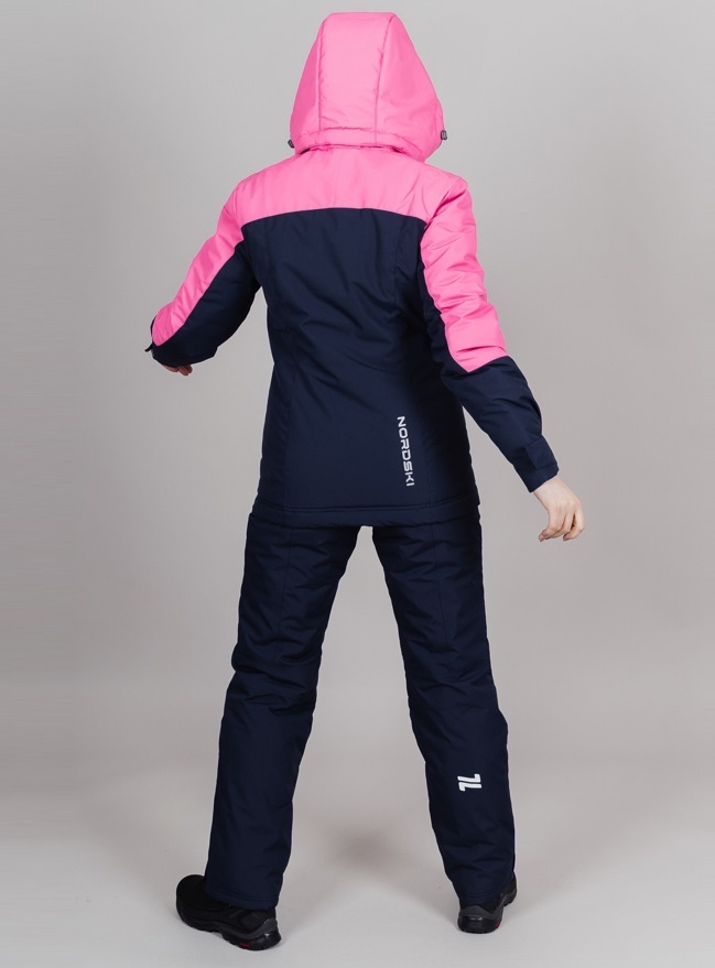 Теплый лыжный костюм женский Nordski Mount dark-blue - 4