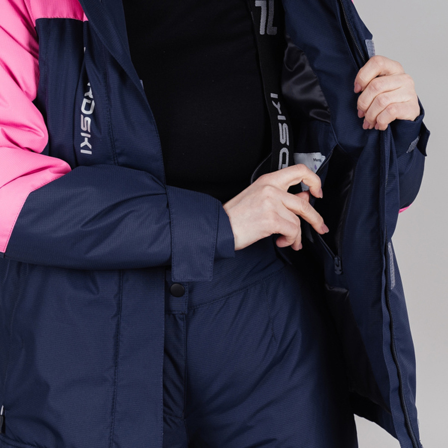 Теплый лыжный костюм женский Nordski Mount dark-blue - 7