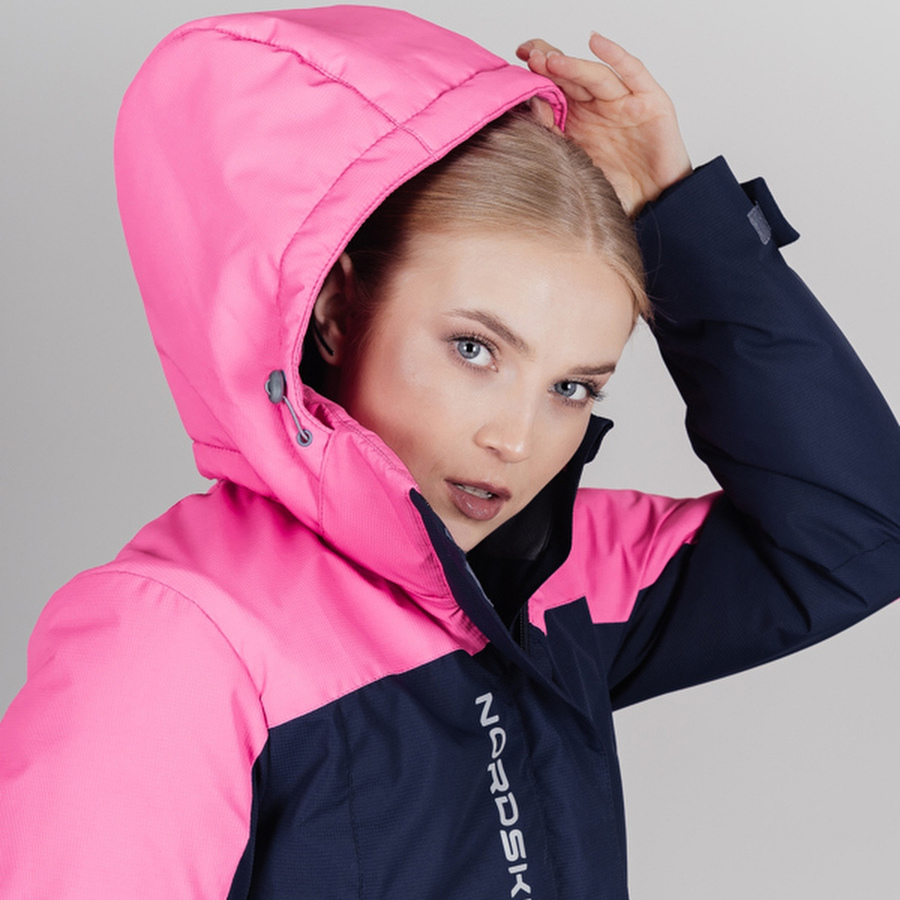 Теплый лыжный костюм женский Nordski Mount dark-blue - 6