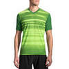 Brooks Fly By Ss Top футболка для бега мужская зеленая - 1