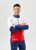 Мужская тренировочная лыжная куртка Nordski Pro 2.0 white-red-blue - 3