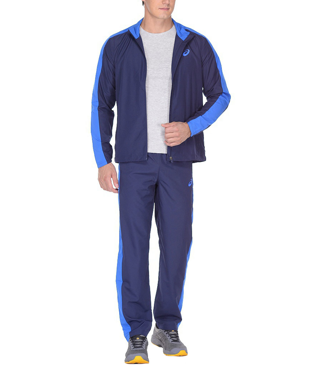 Мужской спортивный костюм Asics Suit Essential 142892 0891 купить в интернет- магазине Five-sport.ru