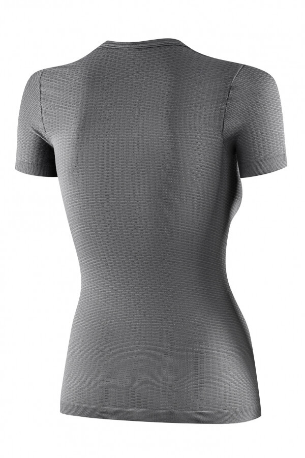 Футболка с коротким рукавом Brubeck Base Layer серая - 5
