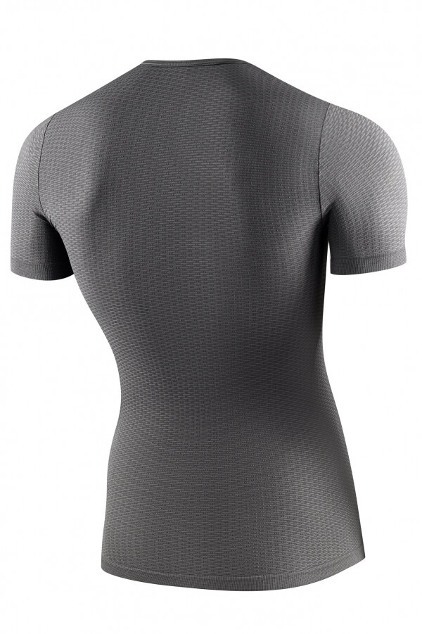 Футболка с коротким рукавом Brubeck Base Layer серая - 7