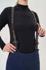 Женский тренировочный лыжный костюм Nordski Advance white-pink-blueberry - 13
