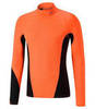 Термобелье рубашка мужская Mizuno Virtual Body G1 High Neck оранжевая - 1