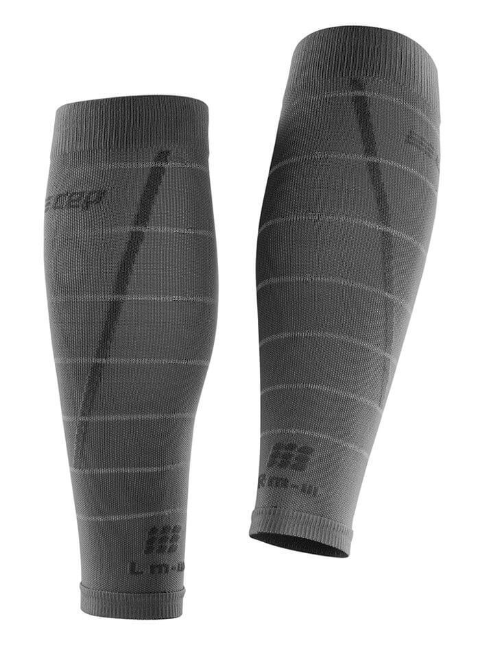 Женские компрессионные гетры CEP Reflective серые - 2