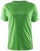 CRAFT PRIME RUN мужская беговая футболка зеленая - 5