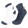 Asics 2PPK Ultra Lightweight Quarter Socks комплект носков белые-серые - 1