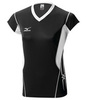 Волейбольная футболка Mizuno Premium CapSleeve черная - 1