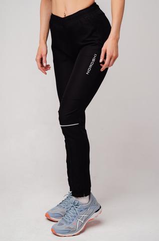 Nordski Run брюки для бега женские Black