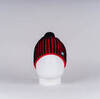 Вязаная шапка с шерстью Nordski Wool black-red - 2