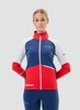 Женская тренировочная лыжная куртка Nordski Pro 2.0 white-red-blue - 2