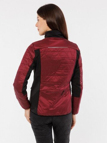 Женская стеганая лыжная куртка Moax Royal бордовая