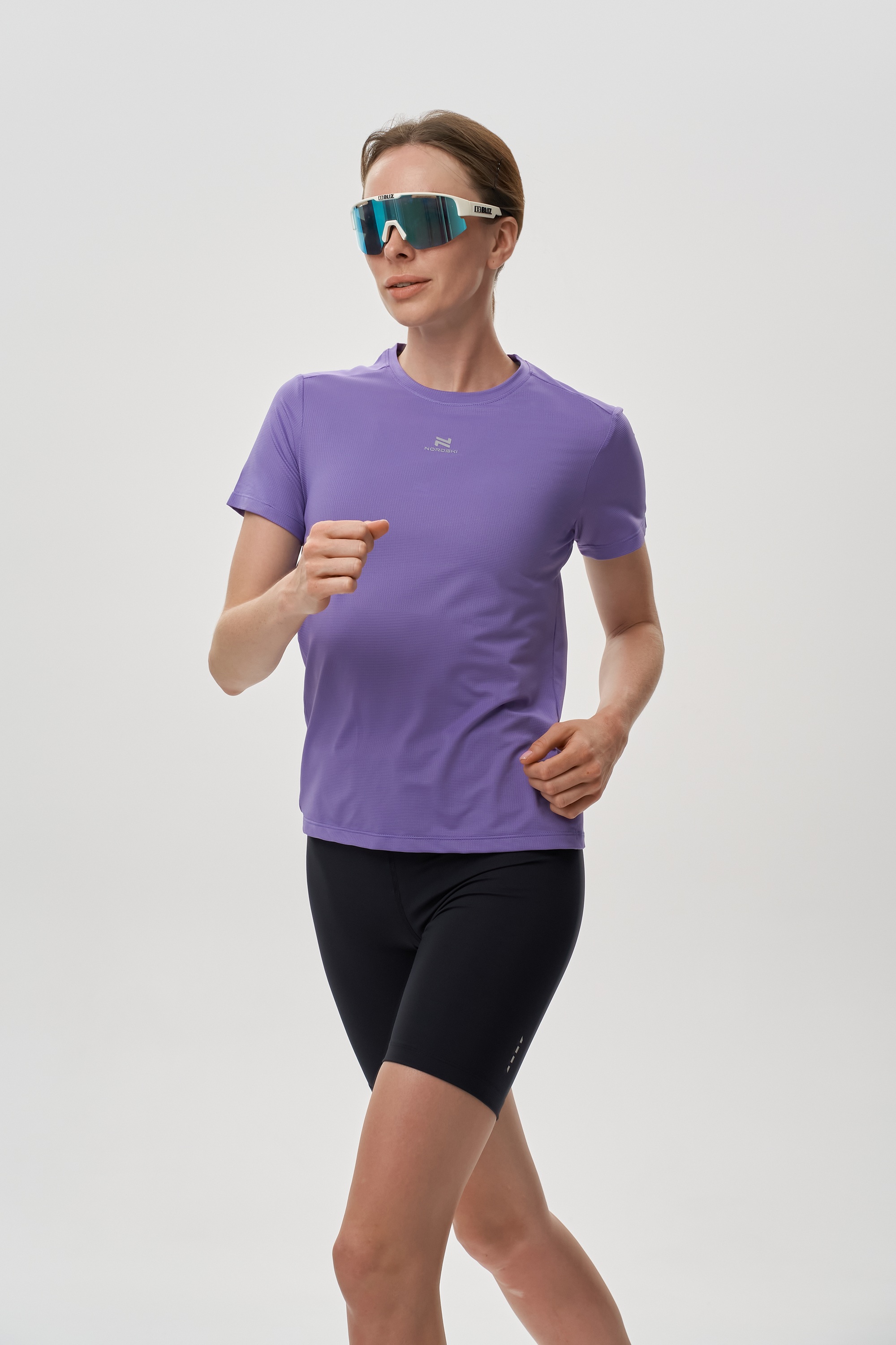 Женский спортивный комплект Nordski Run Runway 2.0 aster purple-black - 3