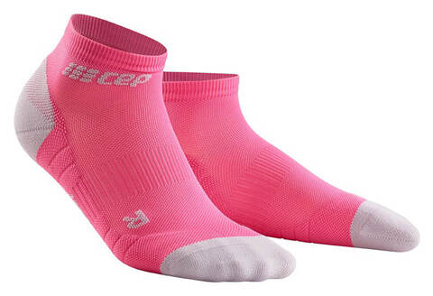 Женские функциональные короткие гольфы CEP розовые