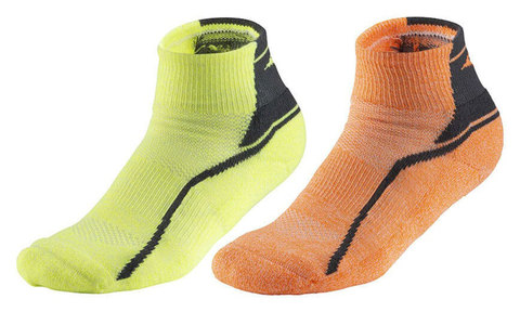 Mizuno Active Training Mid 2p комплект носков желтый-оранжевый