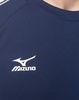 MIZUNO TEAM RUNNING TEE мужская футболка для бега темно-синяя - 1