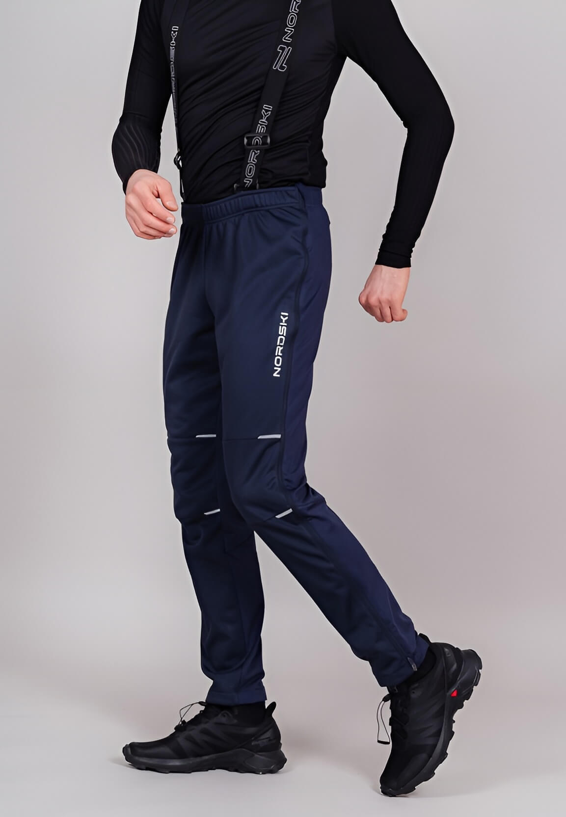 Nordski Premium лыжный костюм мужской blueberry-red - 11