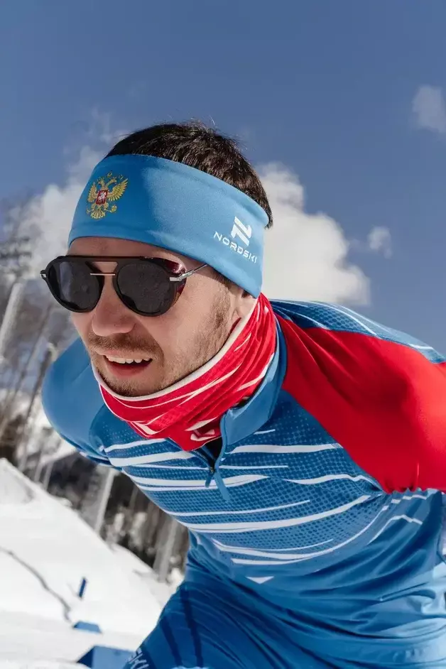 Nordski Active повязка тренировочная светло-синий - 5