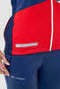 Женская тренировочная лыжная куртка Nordski Pro 2.0 white-red-blue - 11