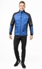 Мужской тренировочный лыжный костюм Moax Royal Delda Zip синий-черный - 1