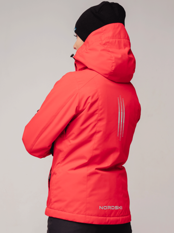 Горнолыжная куртка женская Nordski Extreme red