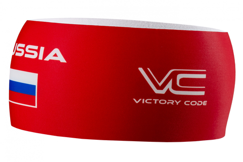 Тренировочная повязка Victory Code Pro унисекс красная