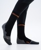 Термоноски с шерстью Nordski MultiSport black-orange - 1