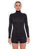 Женское термобелье водолазка Brubeck Comfort Merino черная - 1