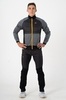 Мужской утепленный лыжный костюм Noname Hybrid 22 black-grey - 4