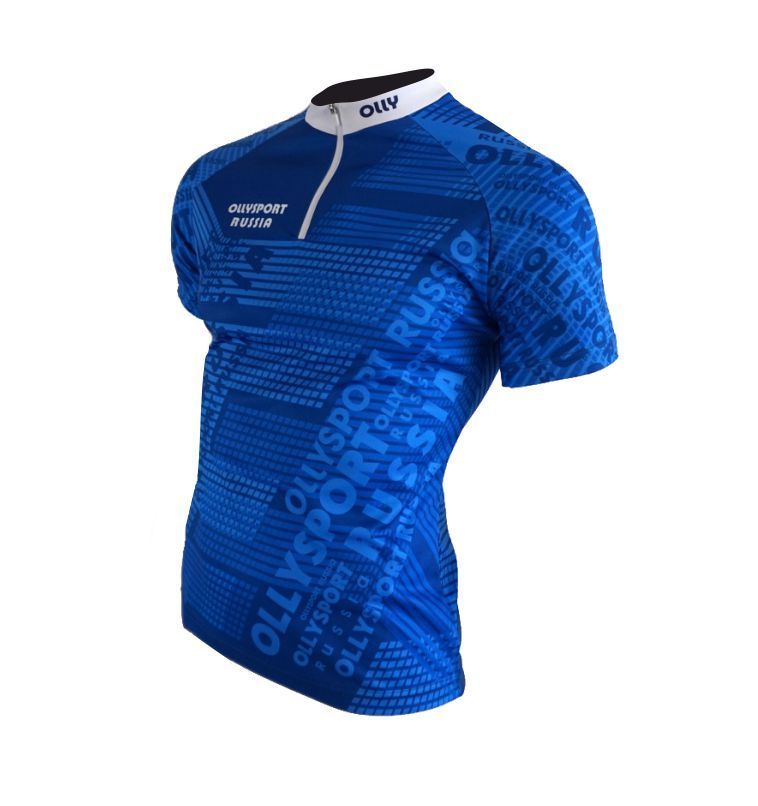 Olly Sport футболка беговая синяя