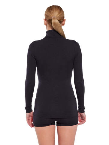 Женское термобелье водолазка Brubeck Comfort Merino черная