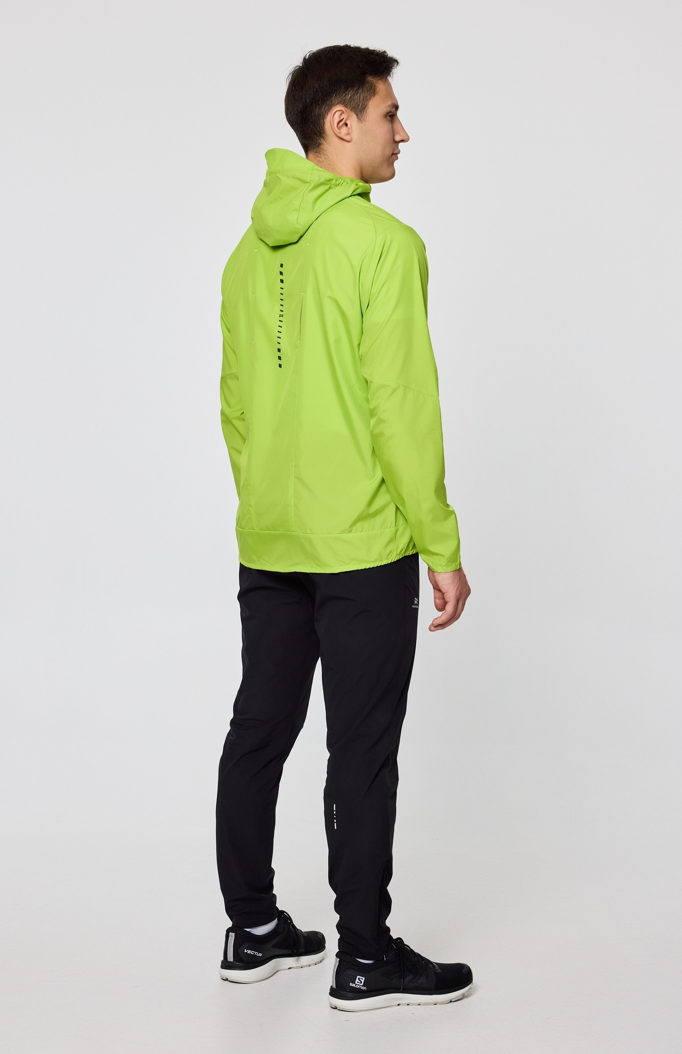 Мужская спортивная ветровка Nordski Easy Run lime - 16