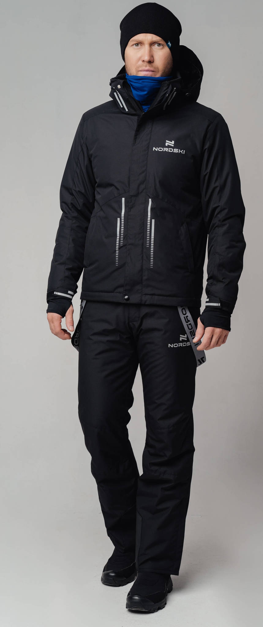 Мужской горнолыжный костюм Nordski Extreme NSM560100-NSM561100