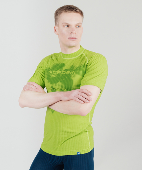 Мужская термофутболка Nordski Light green - 3